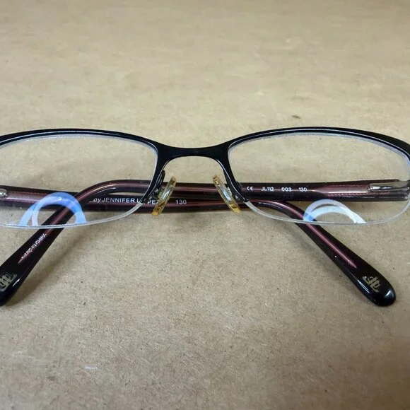 Vintage Jennifer Lopez JLO JL112 003 Semi-Rimless Eyeglass Frames Y2K Sz. 49-17 - Picture 9 of 9